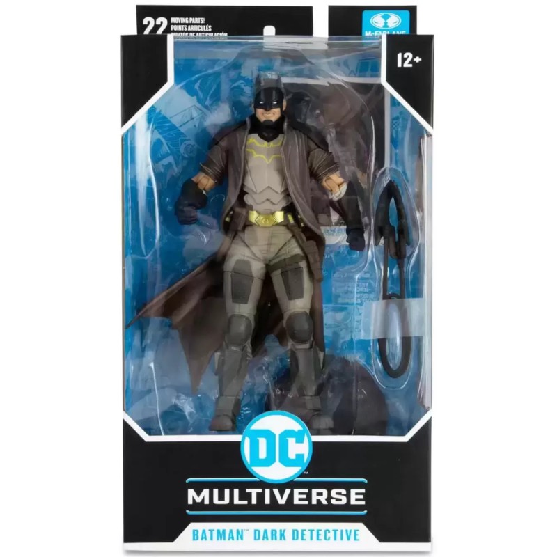 DC MULTIVERSE - BATMAN - DARK DETECTIVE - FIGURINE ARTICULEE 18CM Figurines Bruno Vidéo