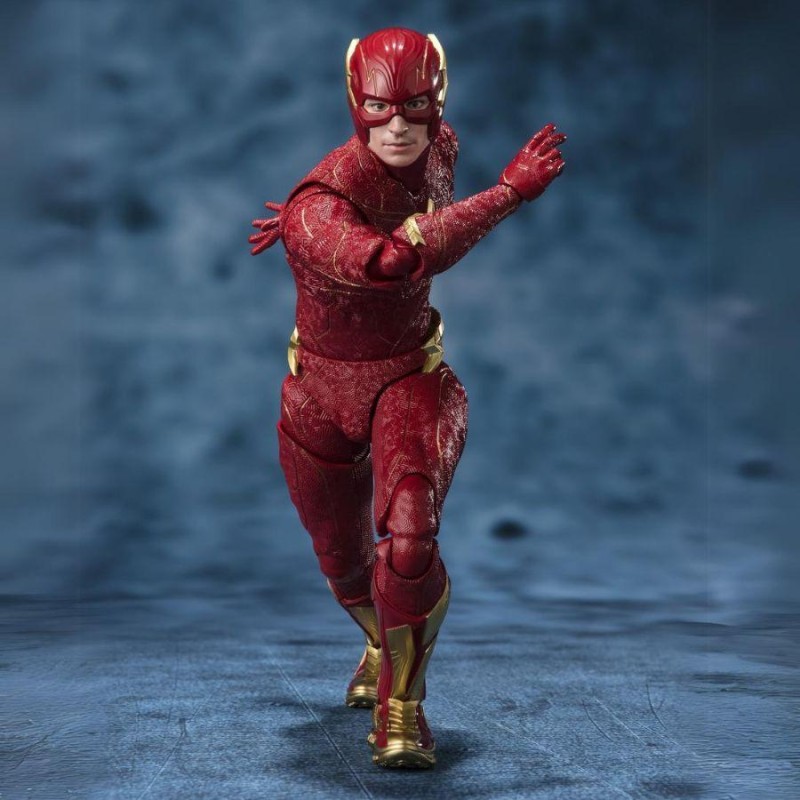 THE FLASH - FLASH - FIGURINE S. H. FIGUARTS 15CM