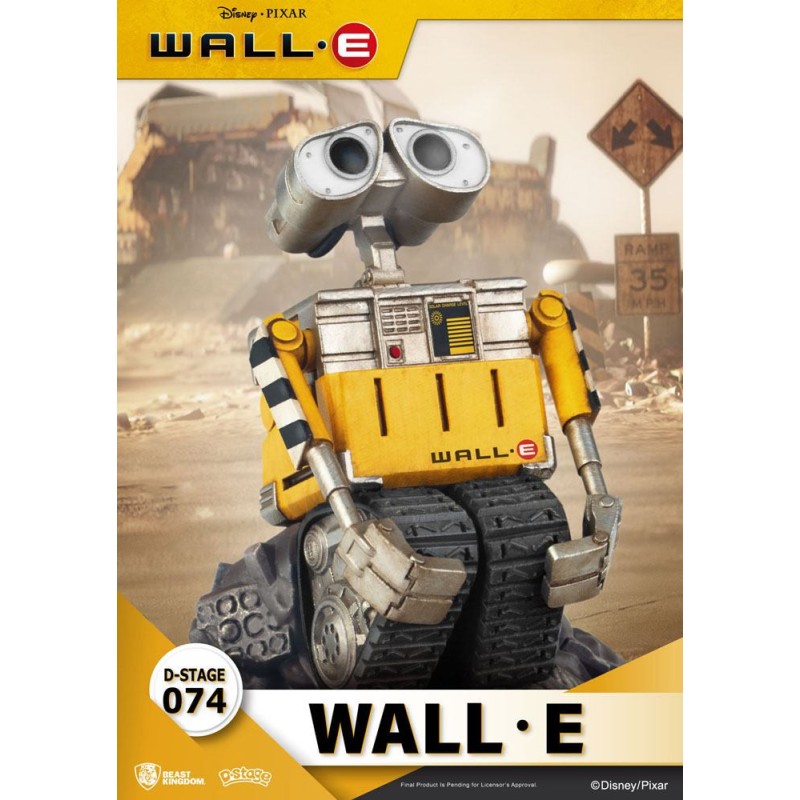 WALL- E - STATUETTE D-STAGE DIORAMA PVC 14CM Figurines Bruno Vidéo