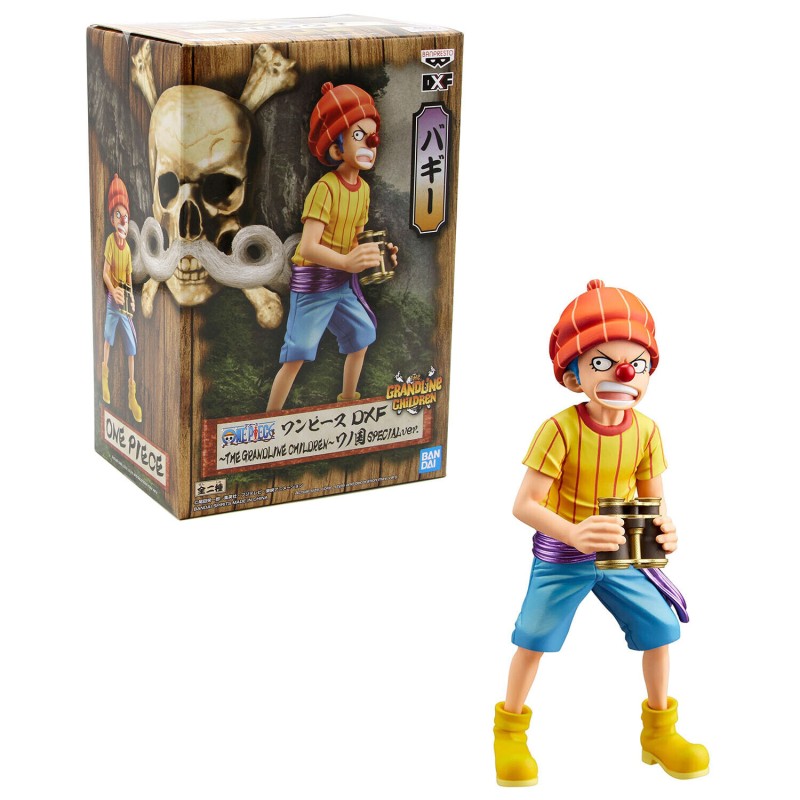 ONE PIECE - BUGGY - THE GRANDLINE CHILDREN - FIGURINE 13CM Figurines Bruno Vidéo