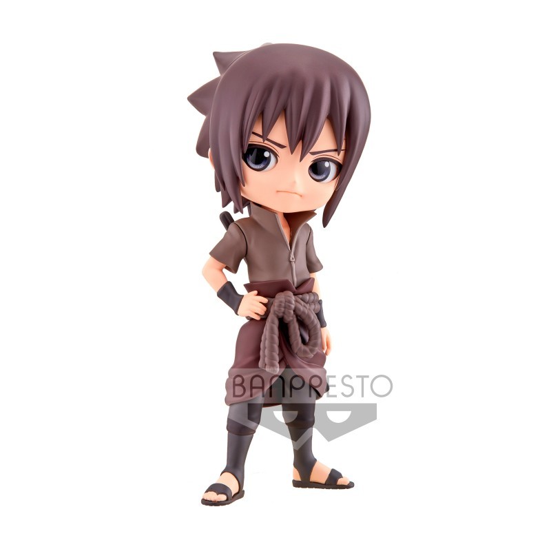 NARUTO SHIPPUDEN - SASUKE UCHIHA VERS. B - Q POSKET 14CM Figurines Bruno Vidéo