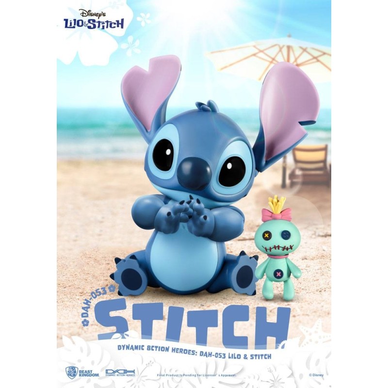 FIGURINE STITCH - DYNAMIC ACTION HERO 18CM Figurines Bruno Vidéo