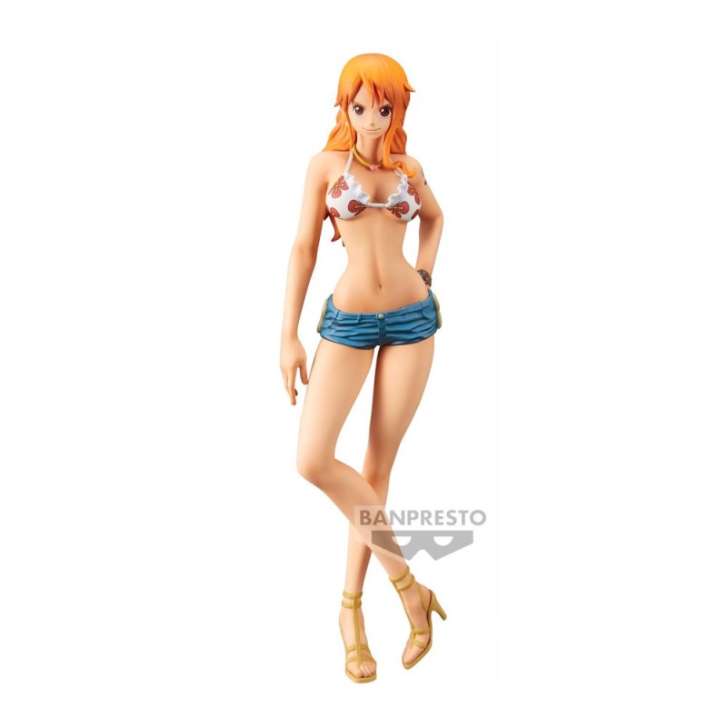 ONE PIECE - NAMI - FIGURINE GRANDISTA NERO 28CM Figurines Bruno Vidéo