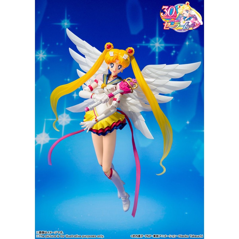 SAILOR MOON ETERNAL - PRETTY GUARDIAN - FIGURINE S. H. FIGUARTS Figurines Bruno Vidéo