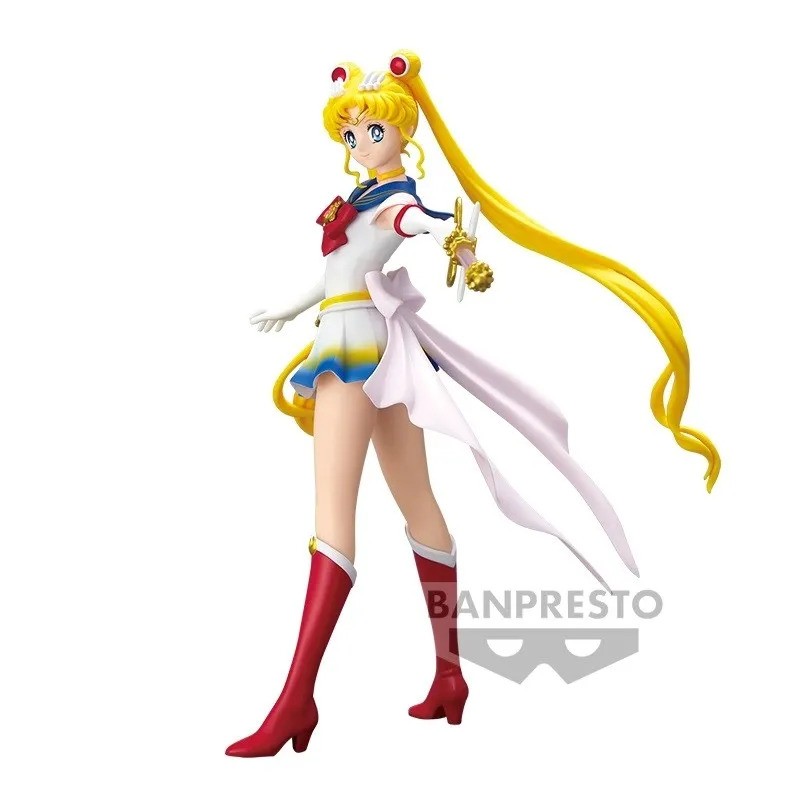 PRETTY GUARDIANS - SUPER SAILOR MOON VERS. A FIGURINE GLITTER & GLAMOURS 23CM Figurines Bruno Vidéo