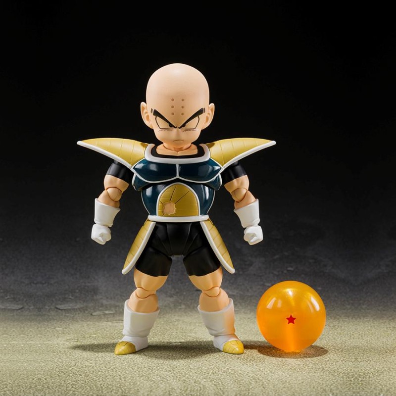 DRAGON BALL Z - KRILLIN - FIGURINE PVC S. H. FIGUARTS 11CM Figurines Bruno Vidéo