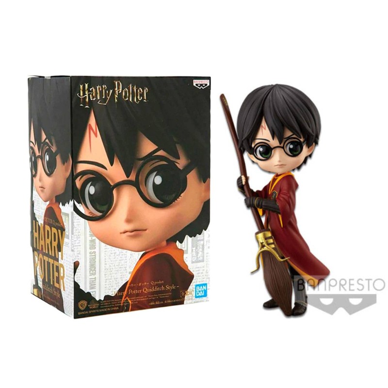 HARRY POTTER - FIGURINE Q POSKET HARRY POTTER QUIDDICH STYLE 14CM Figurines Bruno Vidéo