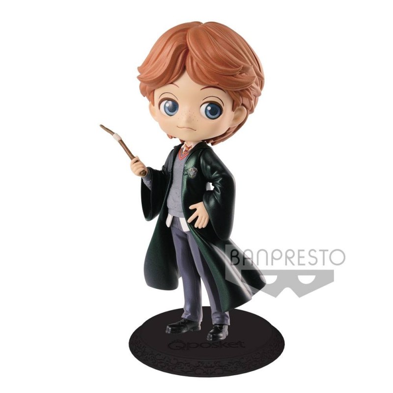 HARRY POTTER Q POSKET RON WEASLEY 14CM Figurines Bruno Vidéo