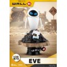 WALL- E - EVE - STATUETTE D-STAGE DIORAMA PVC 14CM Figurines Bruno Vidéo