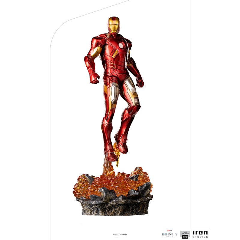 THE INFINTY SAGA - IRON MAN BATTLE NY - STATUETTE 1/10 BDS ART SCALE 28CM Figurines Bruno Vidéo