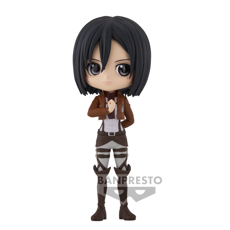 L ATTAQUE DES TITANS - MIKASA ACKERMAN VERS. A - Q POSKET 14CM Figurines Bruno Vidéo