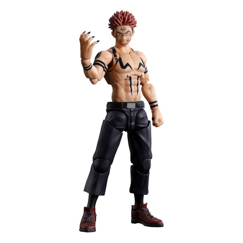 JUJUTSU KAISEN - SUKUNA - FIGURINE S. H. FIGUARTS 15CM Figurines Bruno Vidéo