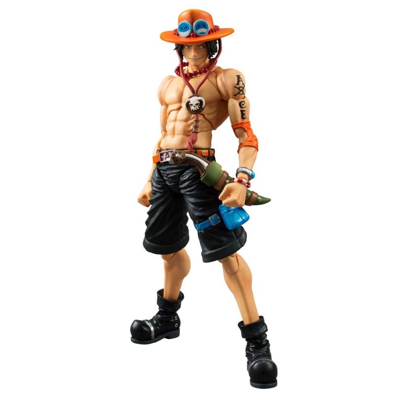 ONE PIECE - PORTGAS D. ACE - FIGURINE VARIABLE ACTION HEROES 18CM Figurines Bruno Vidéo