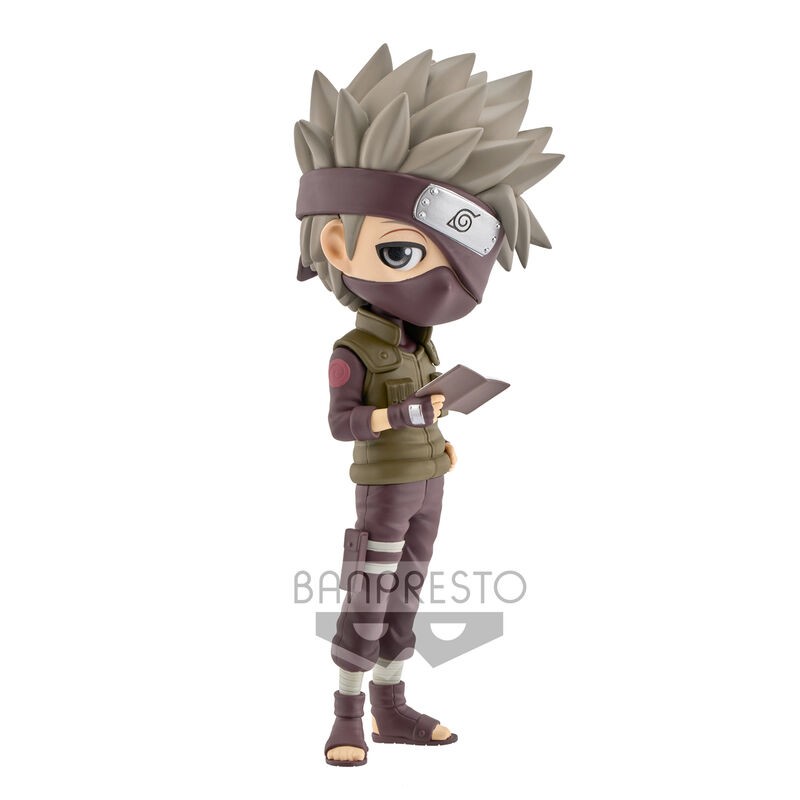 NARUTO SHIPPUDEN - HATAKE KAKASHI VERS. B - Q POSKET 15CM Figurines Bruno Vidéo