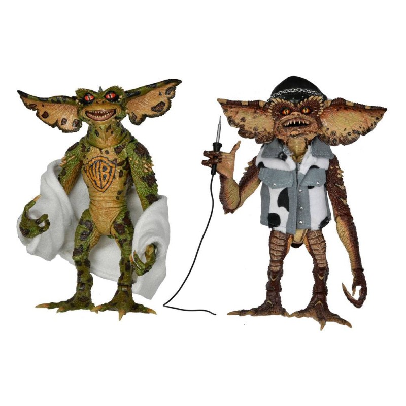 GREMLINS 2 - TATTOO GREMLINS - PACK 2 FIGURINES 18CM Figurines Bruno Vidéo