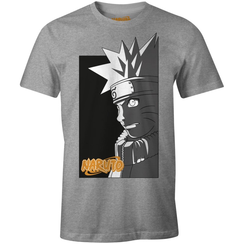 T-SHIRT NARUTO KAKASHI SQUARE S Produits dérivés Bruno Vidéo