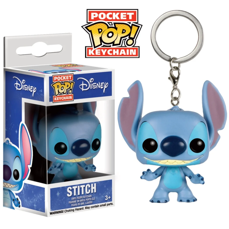 POCKET POP KEYCHAINS - DISNEY - STITCH Produits dérivés Bruno Vidéo