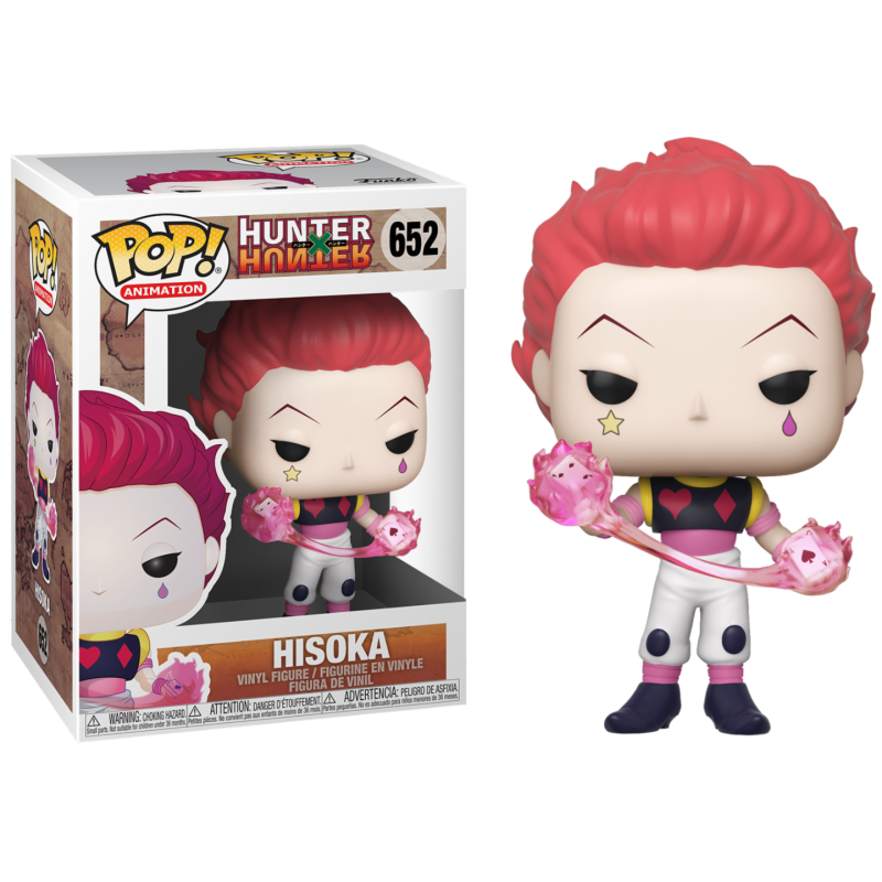 POP HUNTER X HUNTER - HISOKA - 652 Produits dérivés Bruno Vidéo