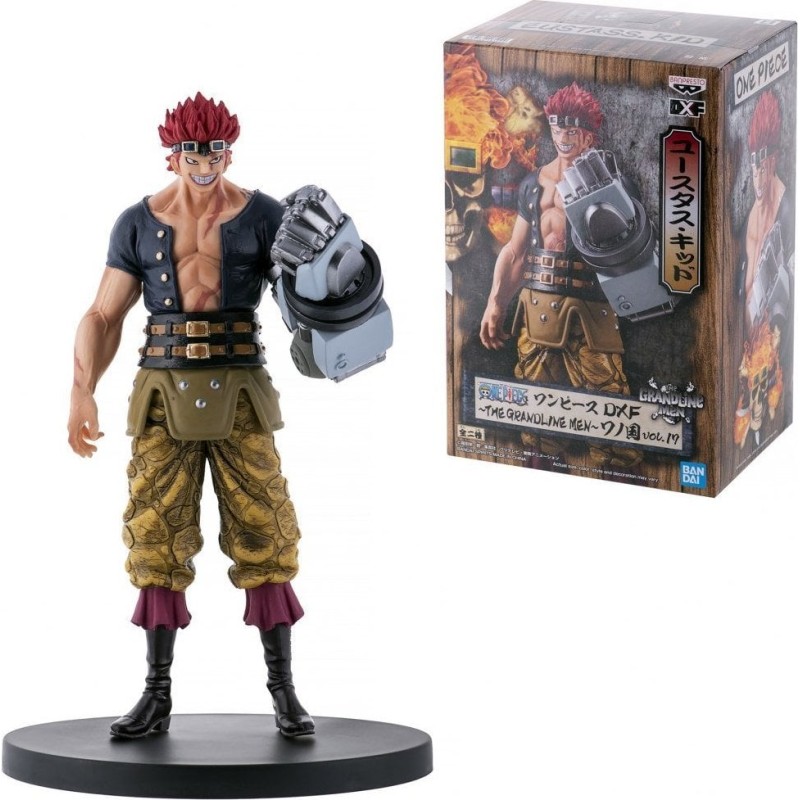 ONE PIECE - EUSTASS KID - FIGURINE DXF THE GRANDLINE MEN 17CM Figurines Bruno Vidéo