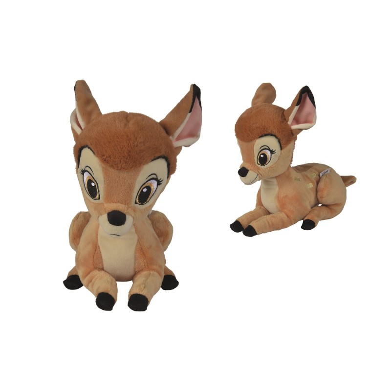 DISNEY - PELUCHE BAMBI - 35CM Produits dérivés Bruno Vidéo