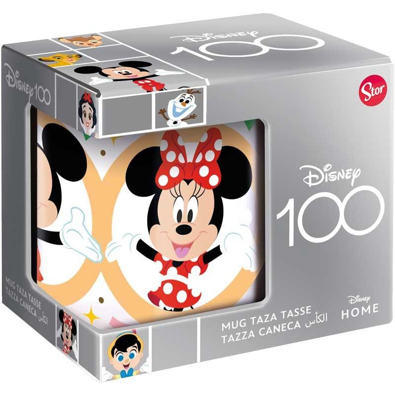 DISNEY 100 ANS - MICKEY & MINNIE - MUG CERAMIQUE 325ML Produits dérivés Bruno Vidéo