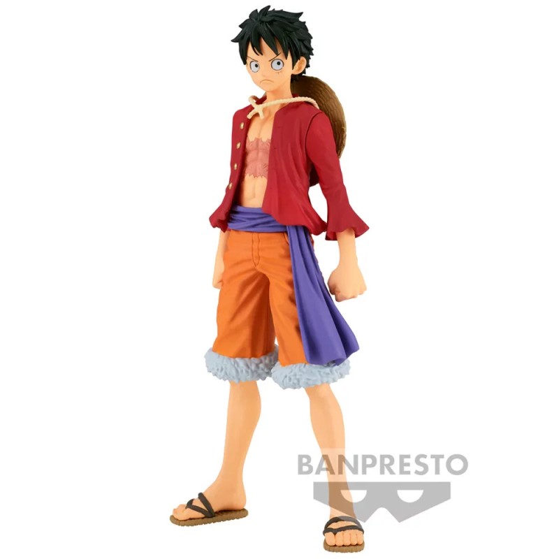 ONE PIECE - MONKEY D. LUFFY - FIGURINE DXF - THE GRANDLINE MEN 16CM Figurines Bruno Vidéo