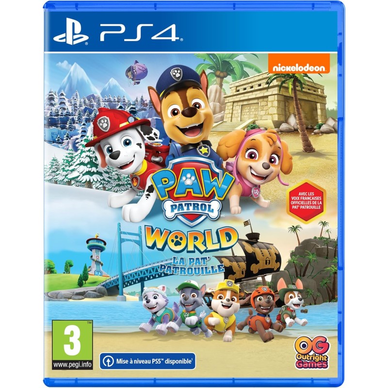 PAW PATROL WORLD LA PAT PATROUILLE PS4 Jeux PS4 Bruno Vidéo