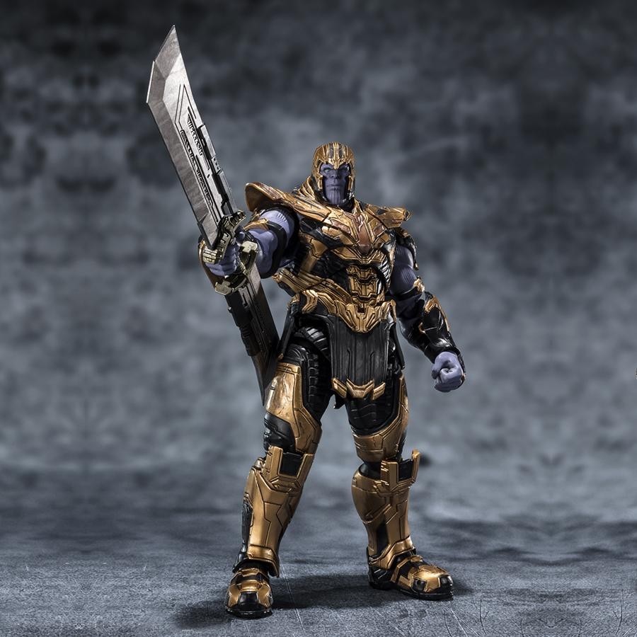 Figurine THANOS Avengers Endgame - 18 Cm En PVC - Collection Marvel - Neuf Sans Emballage Spécifié
